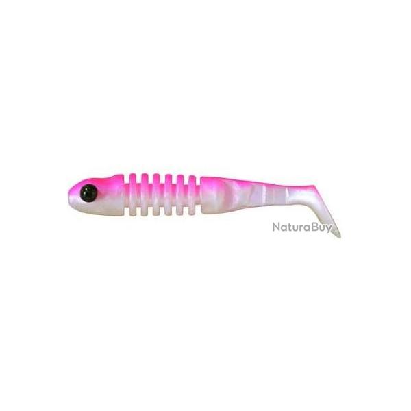 SKELETON MONTE 8CM MICRO TETE PLOMBEE RONDE 7GR Blanc nacre dos rose 87 NPC