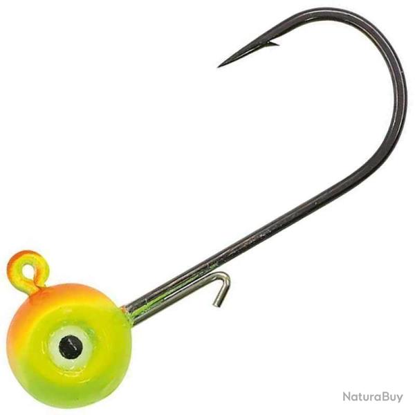 TETE PLOMBEE FOOTBALL JIG HEAD ATOMIC 14gr - Par 4 Taille 3/0