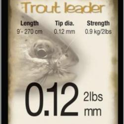 BAS DE LIGNE SCIERRA TROUT 2M70 NPC 0.12mm / 2lbs