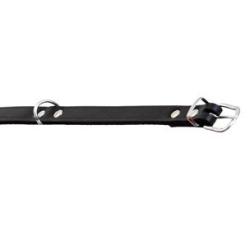 COLLIER RONDO NOIR 10MM 27CM