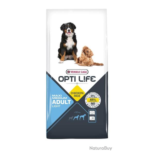 OPTILIFE ADULT LIGHT/STERILISED MEDIUM/MAXI 12.5KGS