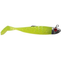 NEO SHAD MONTE 9CM 10GR Chartreuse paillet&eacute; - 18 NPC