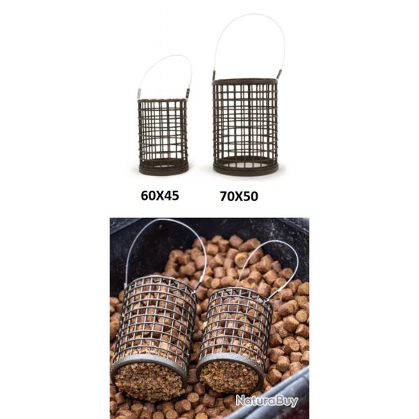 FEEDER D'AMORCAGE PRESTON WIRE BAIT UP FEEDER 45gr - 70x50mm