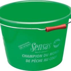 SEAU A AMORCE SENSAS 15L VERT