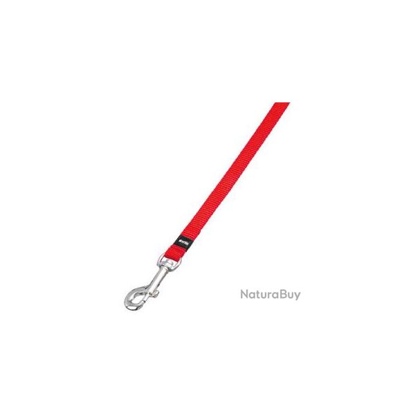 LAISSE ZIGGI ROUGE 100CM25MM