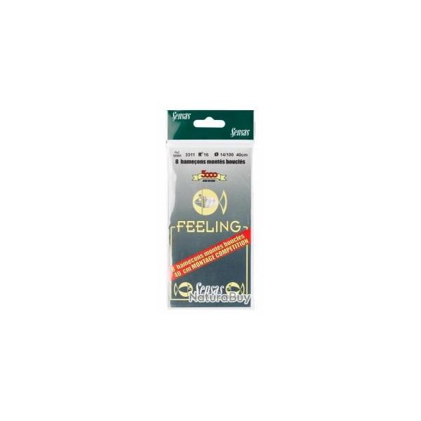 HAMECONS MONTES 40CM 3311 NICKEL PAR 8 NPC Taille 18 12/100