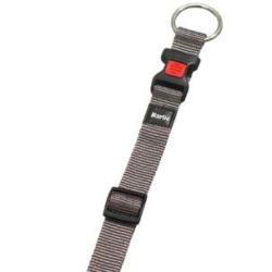 COLLIER ZIGGI TAUPE 40-55CM 20MM