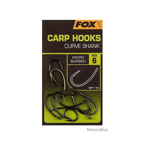 HAMECONS CURVE SHANK PAR 10 Taille 6