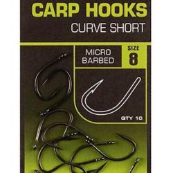 HAMECONS CURVE SHANK SHORT PAR 10 Taille 8