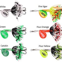 RATTLIN TEASER SPINNER 85GR NPC White