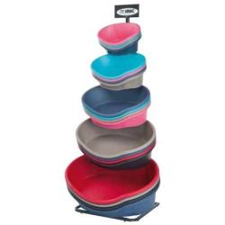 CORBEILLE PLASTIQUE 50CM TURQUOISE