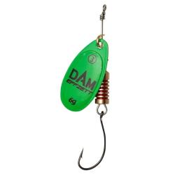 CUILLERE HAMECON SIMPLE SINGLEHOOK SPINNER SINKING Green Taille 3