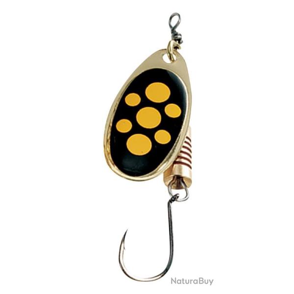 CUILLERE HAMECON SIMPLE SINGLEHOOK SPINNER SINKING Blacky Taille 3