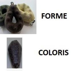 PLOMBS CARPE GRIPPA GRAVIER LISSE PAR 5 336gr
