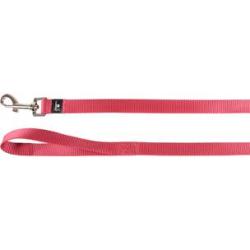 LAISSE ZIGGI ROUGE CERISE 130CM 20MM
