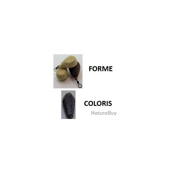 PLOMBS CARPE PLAT GRAVIER LISSE PAR 5 70gr