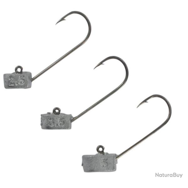 TETE PLOMBEE CUBE 45 PAR 4 NPC 2.5gr