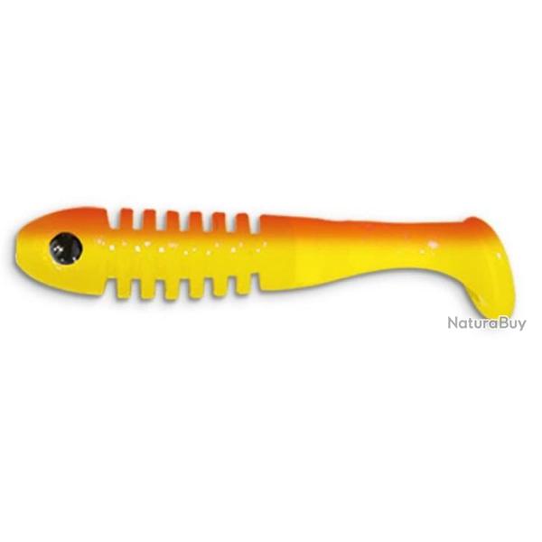 SKELETON 18CM PAR 1 Jaune dos orange fluo 98