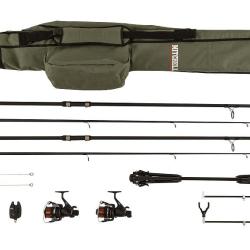 ENSEMBLE COMBO GT PRO COMPLETE CARP SET 2 CANNES 3M30 2.5LBS