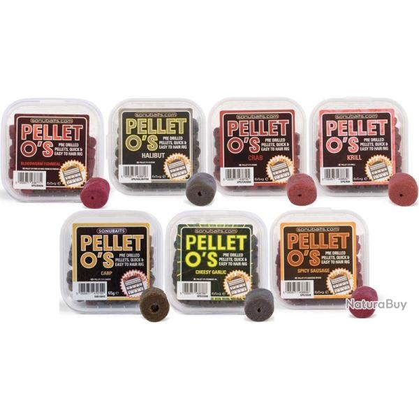 PELLETS SONUBAITS O'S 8MM 65GR Spicy sausage
