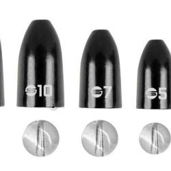 PLOMB BALLE BRASS BULLET SINKERS 7GR PAR 2