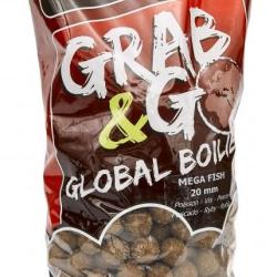 BOUILLETTE GRAB AND GO GLOBAL MEGA FISH 20mm 1kg NPC