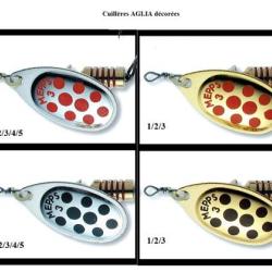 CUILLERE AGLIA DECOREES or - points rouges 4