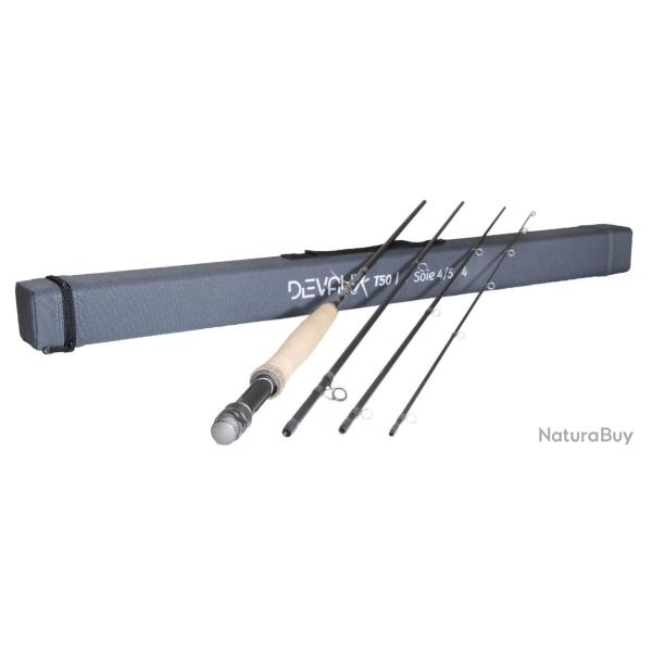 CANNE DEVAUX T50 10 pieds - Brins 4 - Poids 102gr Soie 2/3