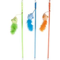 JC CANNE PECHE SOURIS 45CM ASS