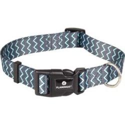 COLLIER SINAM VERT/GRIS 45-65CM 25MM