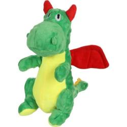 JOUET CHIEN RISO DRAGON VERT 14X26X28CM