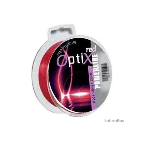 FIL OPTIX ROUGE 150M 0.14mm - 2kg
