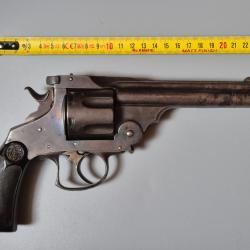 Revolver ancien de style Smith et Wesson 44 Russian Belge collection avant 1893