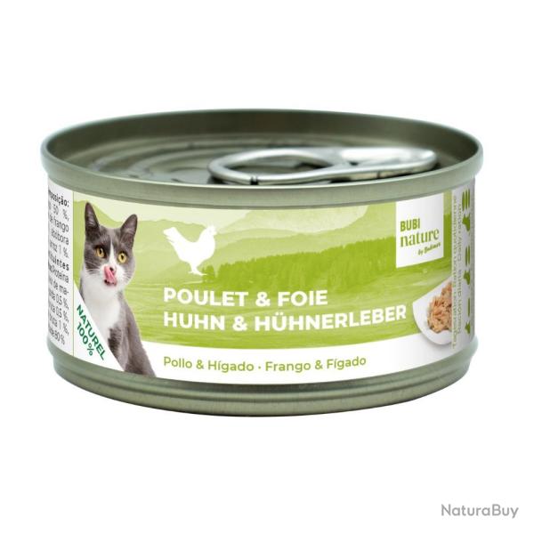 BUBI NATURE POULET/FOIE 70GR
