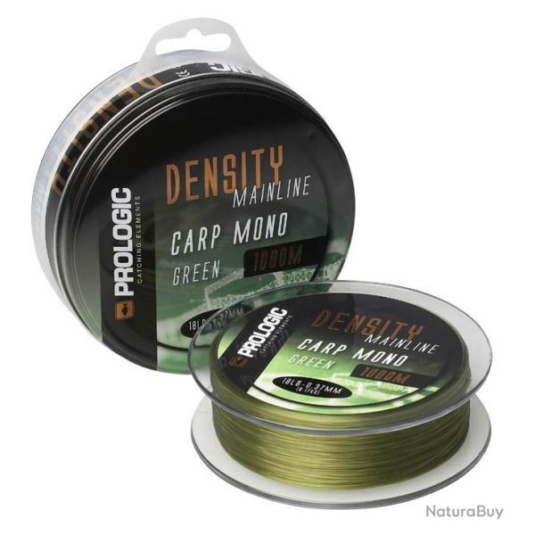 FIL PROLOGIC DENSITY CARP MONO GREEN 1000M NPC 0.37mm