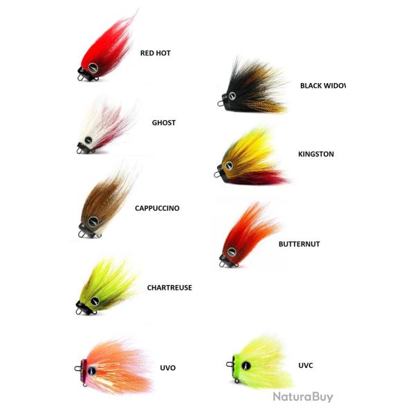MUSTACHE RIG S 14GR CH - Chartreuse-11gr