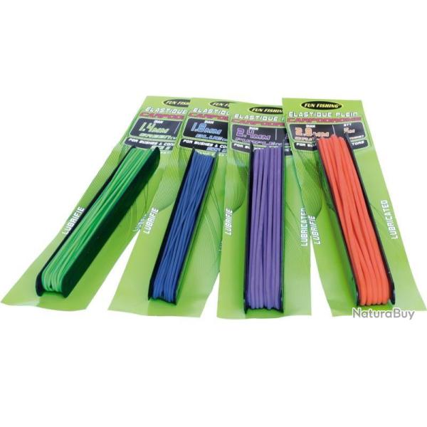 ELASTIQUE PLEIN 6M npc 2mm Bleu