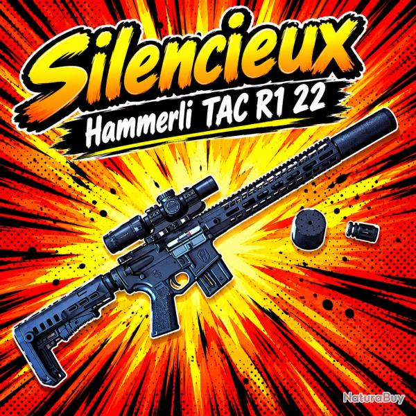 HAMMERLI TAC R1 22 Silencieux � recouvrement M3D
