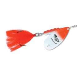 CUILLERE AGLIA N&deg;7 30g rouge - blanc - argent