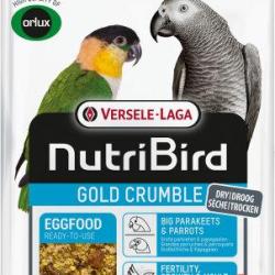 NUTRIBIRD GOLD CRUMBLE PATEE SEICHE GRANDE PERRUCHE ET PERROQUET 800GR