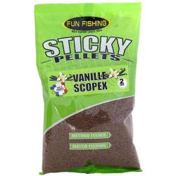 STICKY PELLETS VANILLE SCOPEX 2MM 700GR