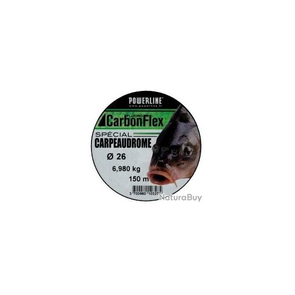 FIL CARBONFLEX FLUORO CARPEAUDROME 150M NPC 0.18mm / 4.23kg