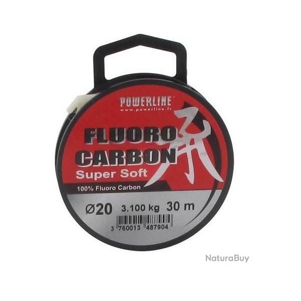 FIL FLUOROCARBON SUPER SOFT 30M 0.18mm / 2.35kg