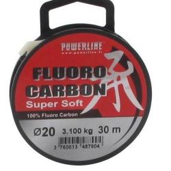 FIL FLUOROCARBON SUPER SOFT 30M 0.12mm / 1.17kg