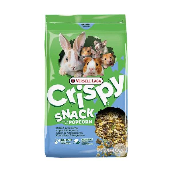 CRISPY SNACK W POPCORN 1.5KGS