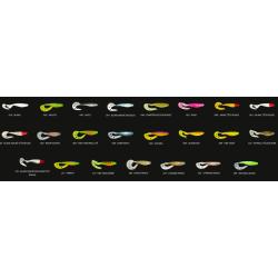SANDRA 9CM PAR 1 Jaune fluo 16 npc