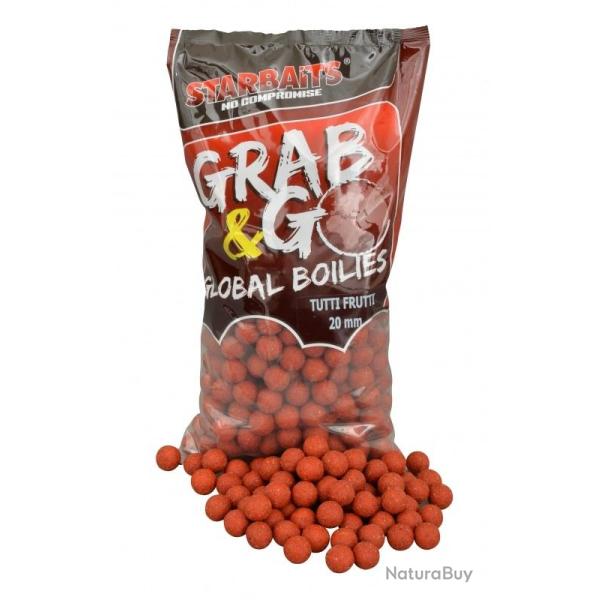 BOUILLETTE GRAB AND GO GLOBAL TUTTI FRUTTI 20mm 2.5kg