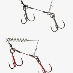MONTAGE CORKSCREW STINGER 2 TRIPLES Taille 1/0 - 28kg