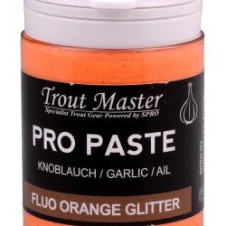 PATE A TRUITE TROUT MASTER 60GR FLOTTANTE NPC Orange fluo Ail/ Garlic