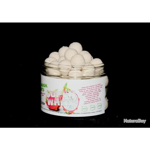 BOUILLETTE SUPER WHITE HARD CRYSTAL 20MM 300GR AROME AGRUME